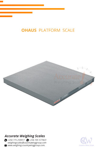 Platform scales with repeatable accuracy for longer useful