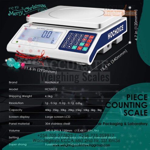 dealer shop for price computing scale with bright red LED