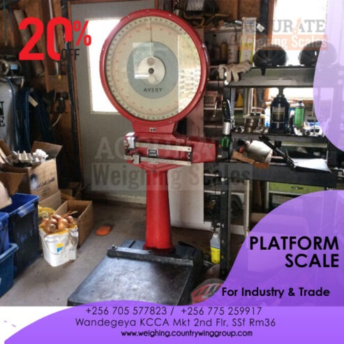 Trusted supplier of clock face Platform scales in Kampala