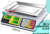 Hanging price scale with power adaptor retail type