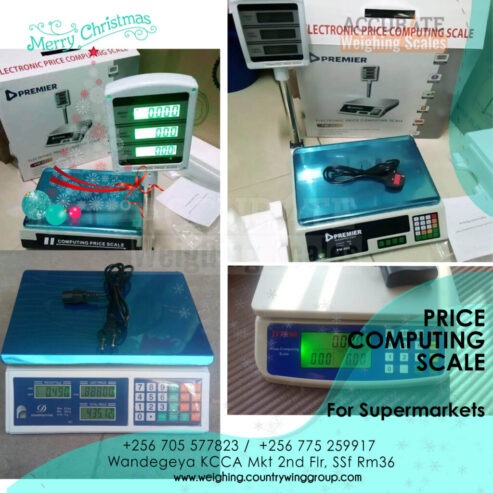 30kg stainless steel digital price computing scale Kampala