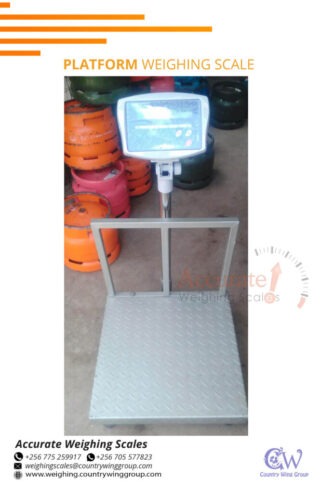 Stainless steel electronic industrial heavy duty platforms