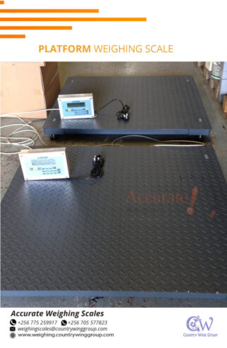 heavy duty platform scales with a wide base weigh range