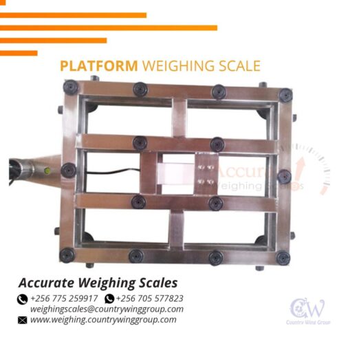 Customized platform scales of various configurations