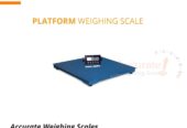 Electronic heavy-duty platform weighing scales at Jumia