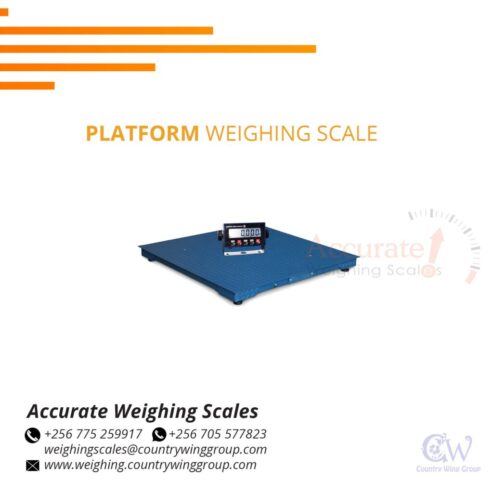 General purpose platform scales for light to medium industry