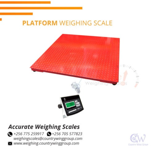 Verified industrial floor weight scales shops in Kampala