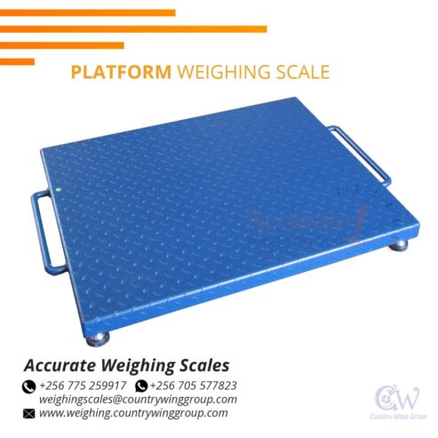 An economic and easy to use platform scales with large back