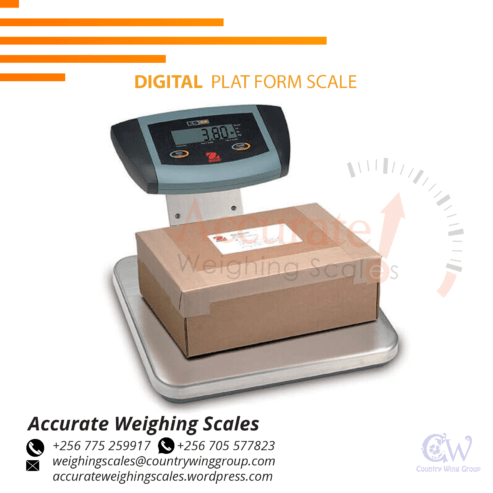 Trade approved light duty platform weighing scales