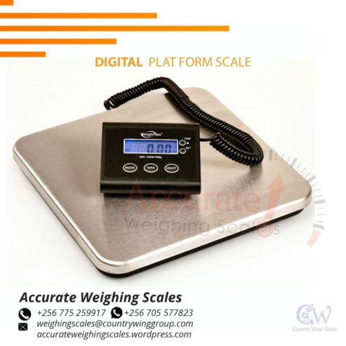 Perfect stainless digital heavy-duty platform weighing scale