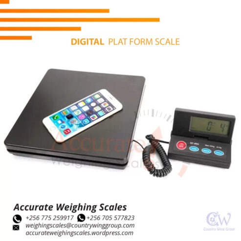 Equal stainless-steel digital platform weighing scales