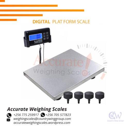 heavy-duty platform scale of loose weight type Wandegeya