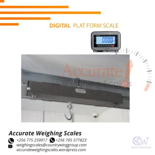 Ensure accuracy of your heavy-duty platforms weight scales