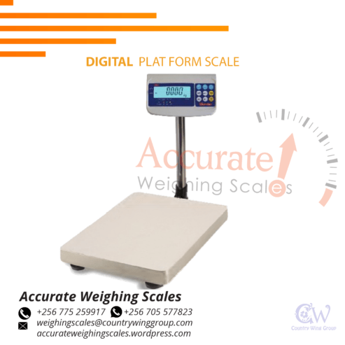 certified light duty platform weighing scale from supplier