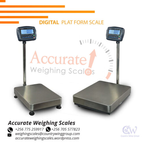 light duty platform scale that come with a bright display