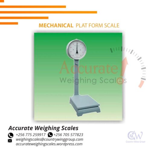 Original clock face dial platform scales in Kampala