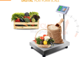 light dutylatform weighing scale with dimensions of 80x60cm