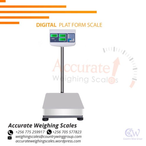 Simple platform light duty scale maintenance.