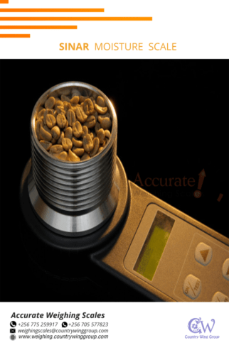 Hand sized grain moisture meters with 470 x 46 mm dimensions