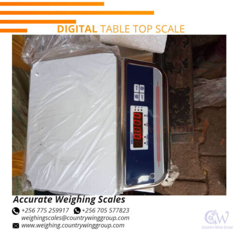 Industrial table top waterproof weighing scale digital type