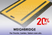 surface H-weighbridge with checked plates at wholesale price