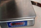 digital platform digital scale with food dimensions