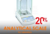 high precision analytical balance of up to 0.001g