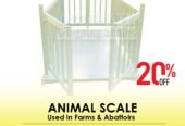 Cattle scales with dimensions of 2472x960x1818mm in Kampala