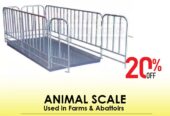 Cattle scales with exchangeable units like Kg/lb. in Kampala