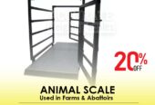 digital animal weighing scale with built in chargeable