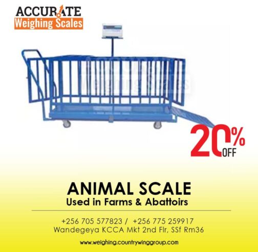 Cattle 400Kg Animal Weighing Scales Vet Scale