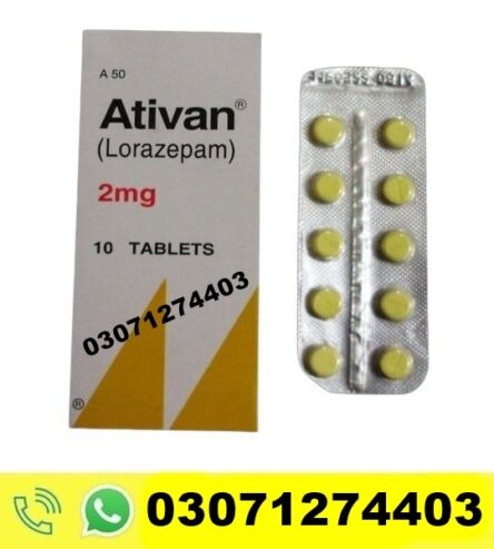 Ativan Tablet 2mg Price in Lahore @03071274403