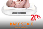 Suitable baby weighing scales with stable feet for sale