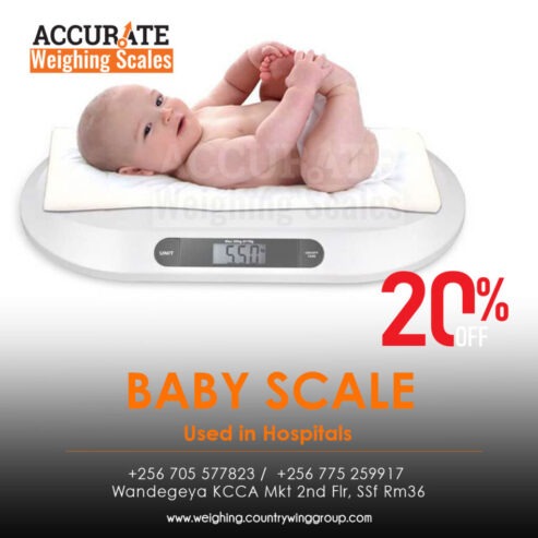 Suitable baby weighing scales with stable feet for sale