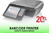 barcode printer scale with daily, preload reports query