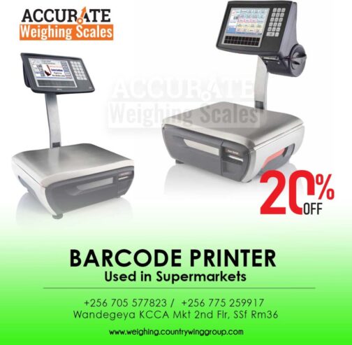 Easy programming barcode printing scale for sale Kikuubo