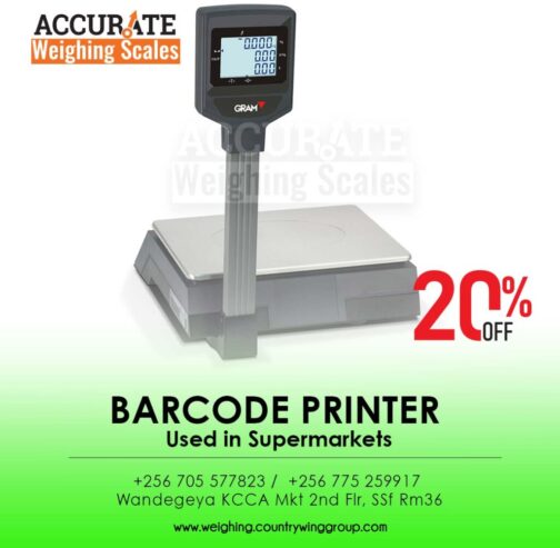 barcode printing scale at discount price in store