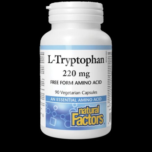 Natural Factor l-Tryptophan 220mg – 90ct in Pakistan