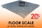 Get heavy duty floor weighing scale