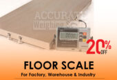 Automatic integrated digital floor weighing scale