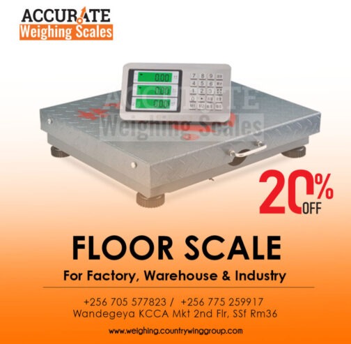 low profile mild steel floor weight weighing scale