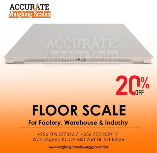 floor scale compatible with several indicators