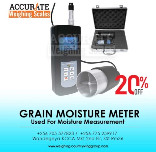 Grain moisture meter equipment with USB adaptor