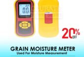 Grain moisture meter for over 8 grain varieties