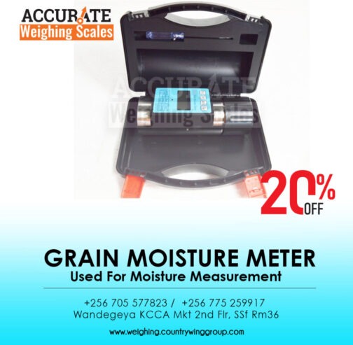 Grain moisture analyzer with auto calibration harvesting