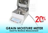 Grain moisture meter with temperature and humidity