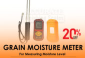 Digital grain moisture meter with probe length 200mm