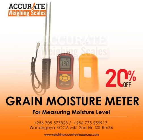 Digital grain moisture meter with probe length 200mm