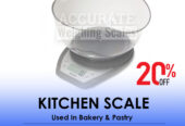 White Digital LCD Electronic Kitchen Cooking Food Weighing