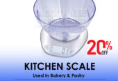 digital kitchen scale with low battery operating time